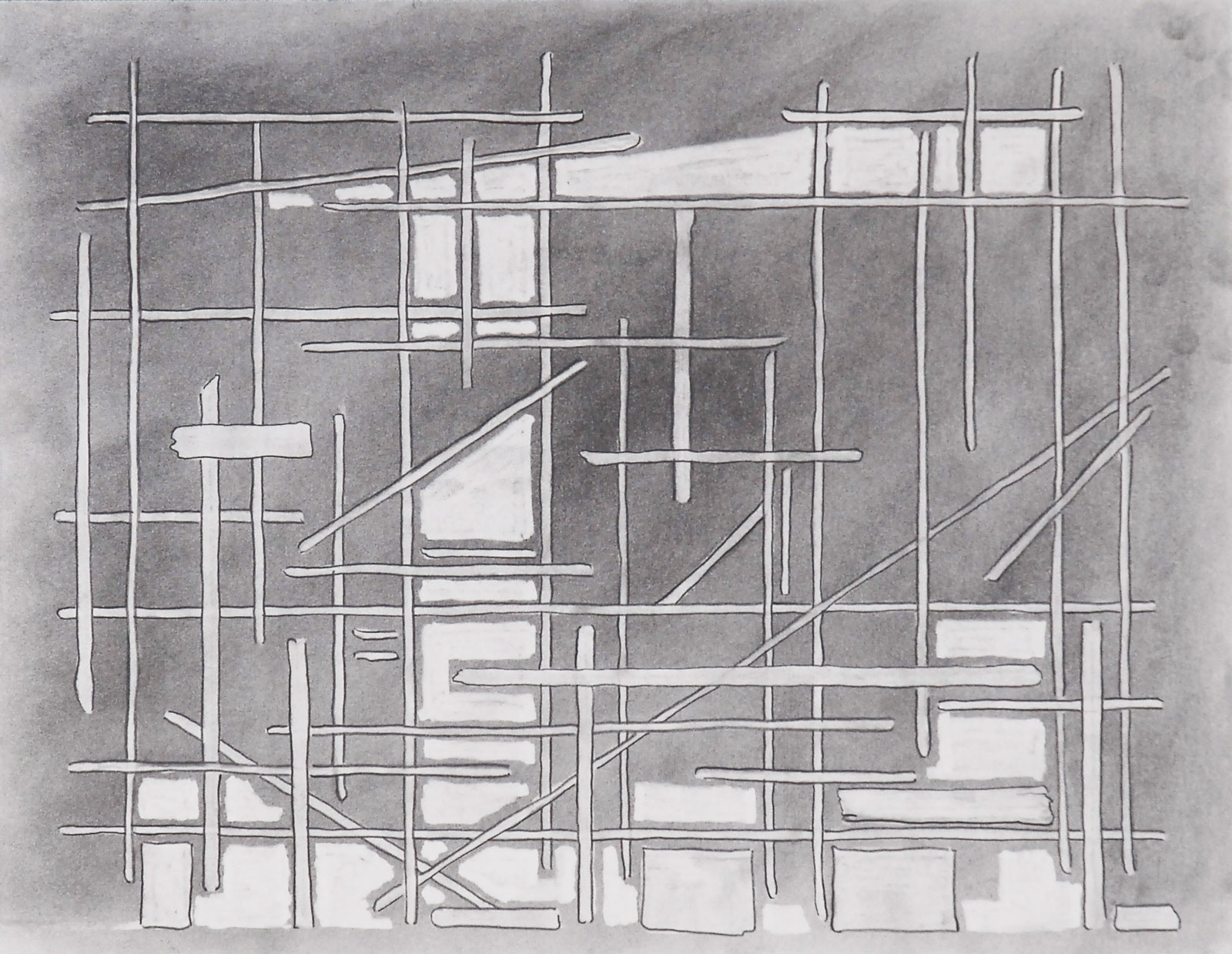 Linie Raum Zeichnung